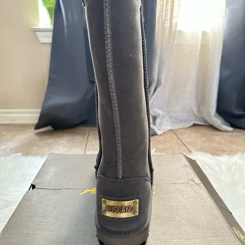 AUSLAND Women's Tall Snow Boots Winter Classic